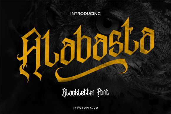 Alabasta: Elevate Your Designs With Authentic Blackletter