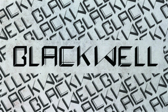 Blackwell: Celebrating Abstract Shapes in Blackletter Design