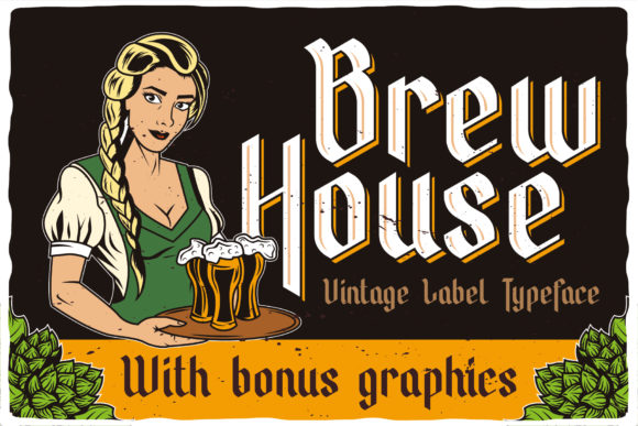 Brew House: The Authentic Blackletter Font for Modern Branding