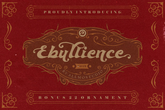 Ebullience: Reviving the Spirit of Retro Typography