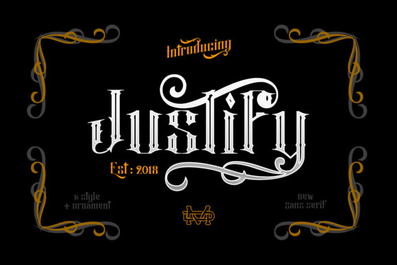 Justify Font Evaluation