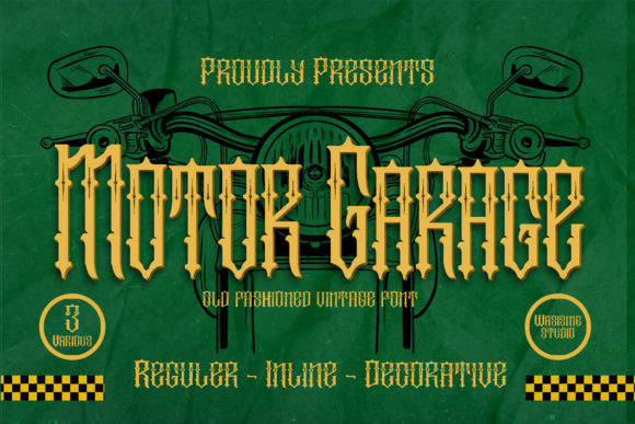 Motor Garage: Strategic Typography for High-Impact Branding
