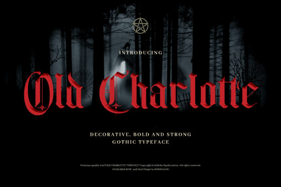 Old Charlotte: Elevating Design with Authentic Blackletter