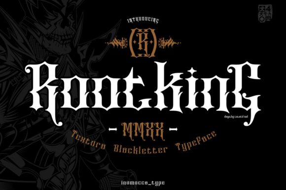 RootKing: Elevating Your Design Projects with Authentic Blackletter Typography