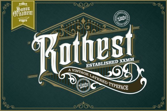 Rothest: Integrating Classic Blackletter into Modern Design Workflows