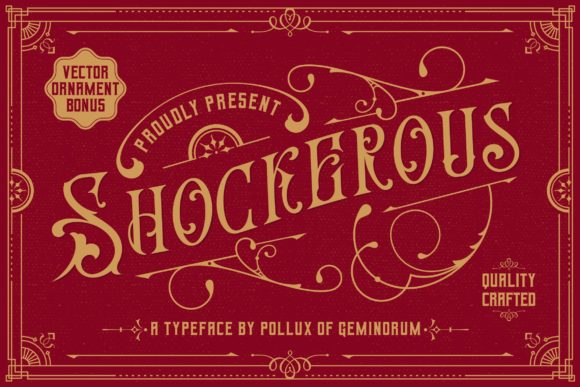 Shockerous: Why This Blackletter Font Is the Heavy Hitter Your Design Needs