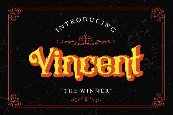 Vincent: Elevating Design with Blackletter Precision