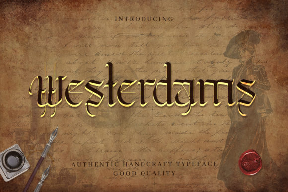 Westerdams: Elevating Design with Authentic Blackletter