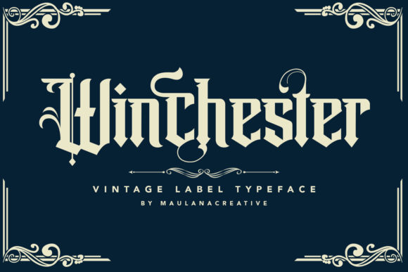 Winchester Font: A Stylish Blackletter for Modern Designs